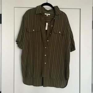 NWT Madewell button down shirt